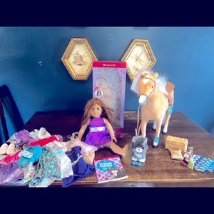 American girl doll and accessories